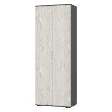 Шкаф "Плаза" ШК-04 Графит/Дуб крафт белый Шкаф "Плаза" ШК-04 Графит/Дуб крафт белый