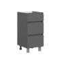 Стол с ящиками СЯ 400 Денвер, графит