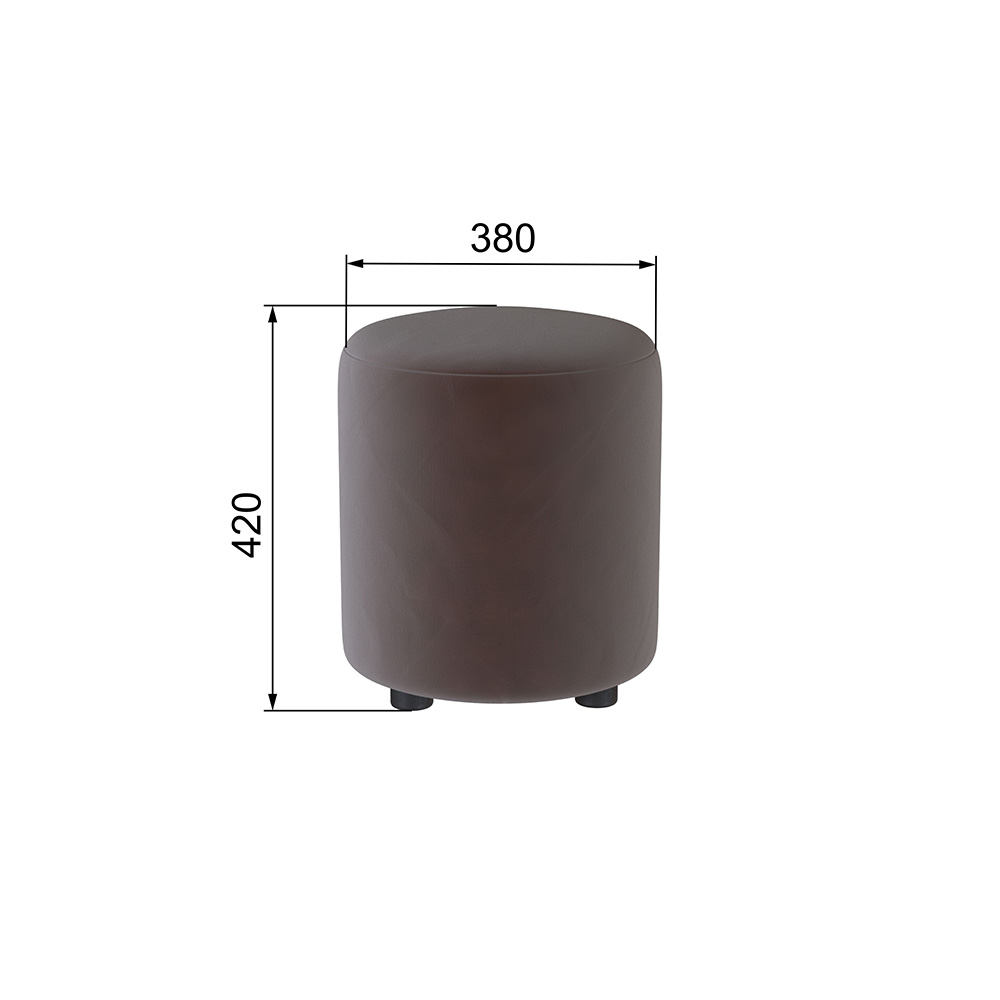 Пуф Рой, Коричневый Пуф Рой, Коричневый