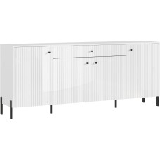 Комод Оливия (металл), Белый, Белый Глянец