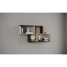 Полка навесная ПН-3, Венге, дуб делано