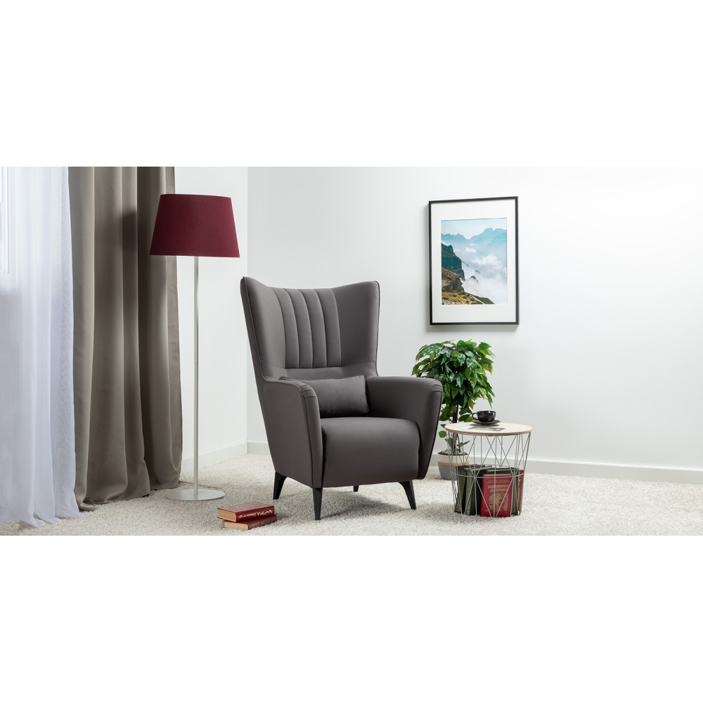 Кресло для отдыха Феличе, Темно-серый Кресло для отдыха Феличе, Темно-серый