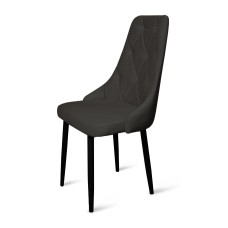 Стул "Граф" черный матовый Томми 22 черный