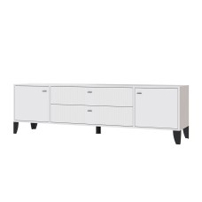 Тумба под телевизор Парус-10, Белый, Белый снег