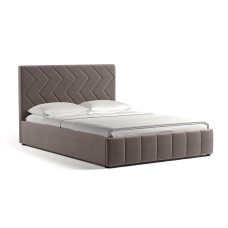 Кровать Милана 140 коричневая