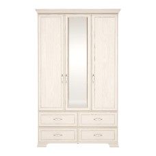 Шкаф для одежды 3-х дверный с зеркалом Венеция 01