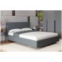 Кровать с латами Соло 140*200, Графит