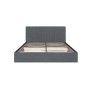 Кровать с латами Соло 140*200, Графит