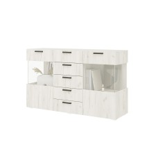 Комод Алтея, Дуб крафт белый