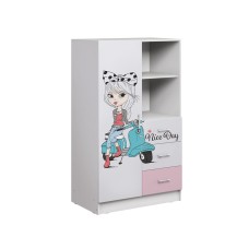 Шкаф комбинированный FASHION 1, Белый