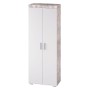 Шкаф для одежды Инстайл ШК-29, бетон/белый