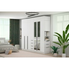 Мадрид Гардеробная система 3,1м, Белый