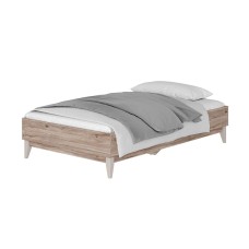 Кровать Скандика КР-09 1,2м, Дуб смоки Кровать Скандика КР-09 1,2м, Дуб смоки