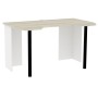 Стол компьютерный Аурелио 84, Блэквуд Сатиновый - Белый