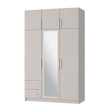 Шкаф 3-х ств.с ящиками кашемир