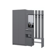 Прихожая Бали, Графит. Комплект 9