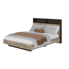 Кровать "Энигма" КР-16 дуб каньон/венге Кровать "Энигма" КР-16 дуб каньон/венге