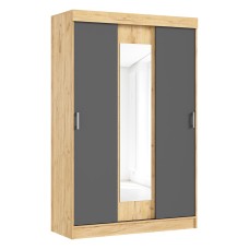 Шкаф Бася, Дуб Крафт, Графит Шкаф Бася, Дуб Крафт, Графит