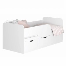 Кровать детская 80х186 Стандарт КР-22, белый