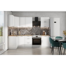 КГ Угловой Вектор 40*210 Бланж (без столешницы) в.14