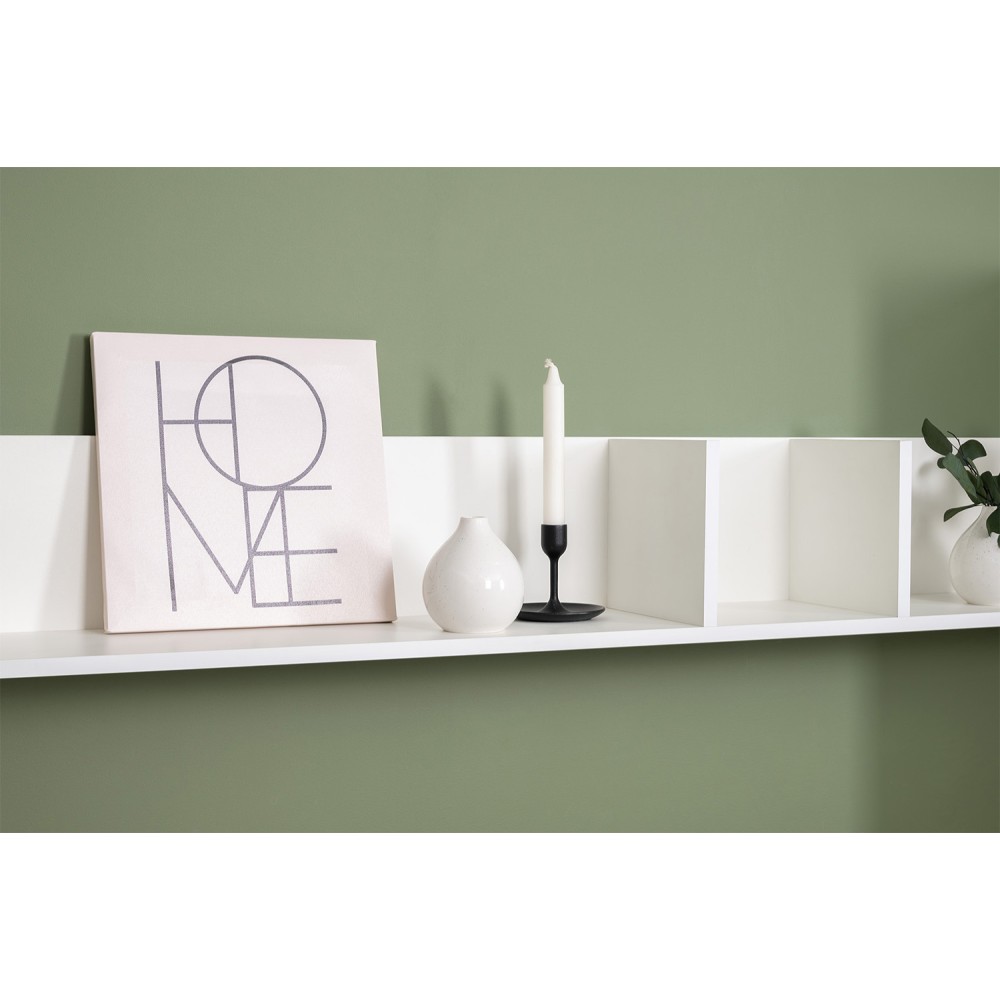 Полка настенная Эйр 16.490, Белый шагрень Полка настенная Эйр 16.490, Белый шагрень