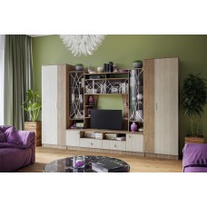 Гостиная Женева, Ясень шимо светлый, ясень шимо темный