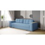 Диван раскладной Виконт, светло-голубой/мдф дуб канадский
