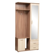 Прихожая Кармен-1, Ясень шимо темный, Ясень шимо светлый Прихожая Кармен-1, Ясень шимо темный, Ясень шимо светлый