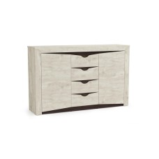 Тумба Лючия 33.19, Бетон пайн белый