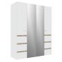 Шкаф 4-х створчатый Анона 8, белый