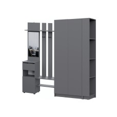 Прихожая Бали, Графит. Комплект 10