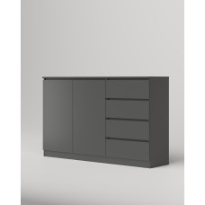 МС Охта Лайт Комод 1600.4 Антрацид