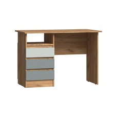 Стол письменный Челси Color, Мята темная, Сумеречный голубой, Дуб крафт Стол письменный Челси Color, Мята темная, Сумеречный голубой, Дуб крафт