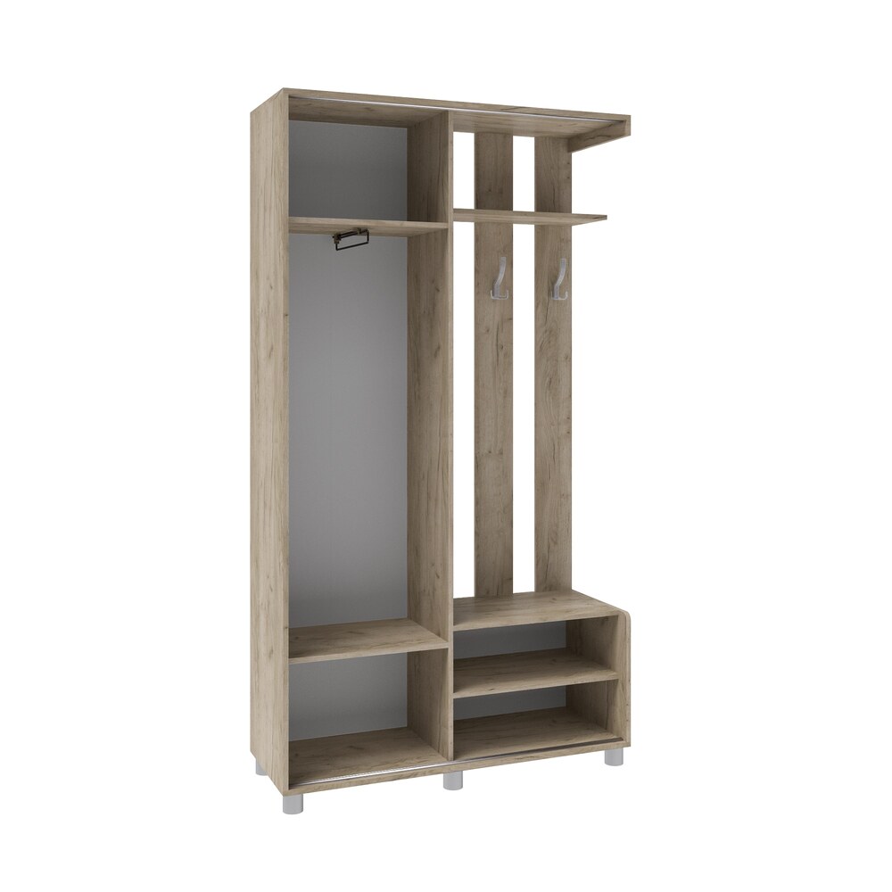 Прихожая Ларго-2, Дуб крафт серый Прихожая Ларго-2, Дуб крафт серый