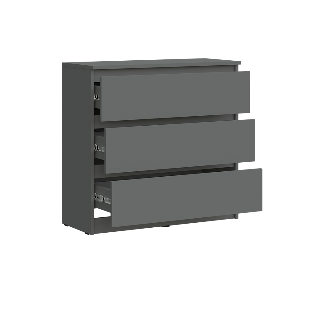 Комод Челси 800 (3 ящиа), Графит Комод Челси 800 (3 ящиа), Графит