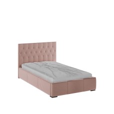 Кровать с ортопедическим основанием Октавия 120х200, Пыльная роза