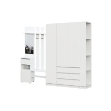 Прихожая Бали, Белый. Комплект 8