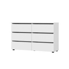 Комод Токио (6 ящиков), белый Комод Токио (6 ящиков), белый