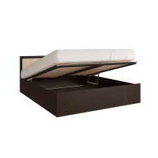 Кровать с подъемным механизмом Фиеста 1,6м, Дуб беленый, Венге