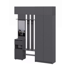 Прихожая Бали, Графит. Комплект 22