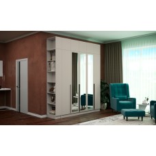 Мадрид Гардеробная система 2,25м,Кашемир