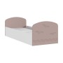 Кровать Юниор-2, Шарли Pink, Белый