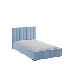 Кровать с ортопедическим основанием Нега 120х200, Светло-голубой