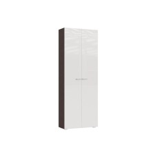 Шкаф двухстворчатый Нэнси New, Белый глянец холодный, Венге Шкаф двухстворчатый Нэнси New, Белый глянец холодный, Венге
