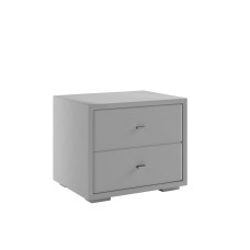 Тумба прикроватная интерьерная, Светло-серый
