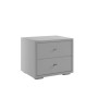 Тумба прикроватная интерьерная, Светло-серый