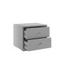 Тумба прикроватная интерьерная, Светло-серый