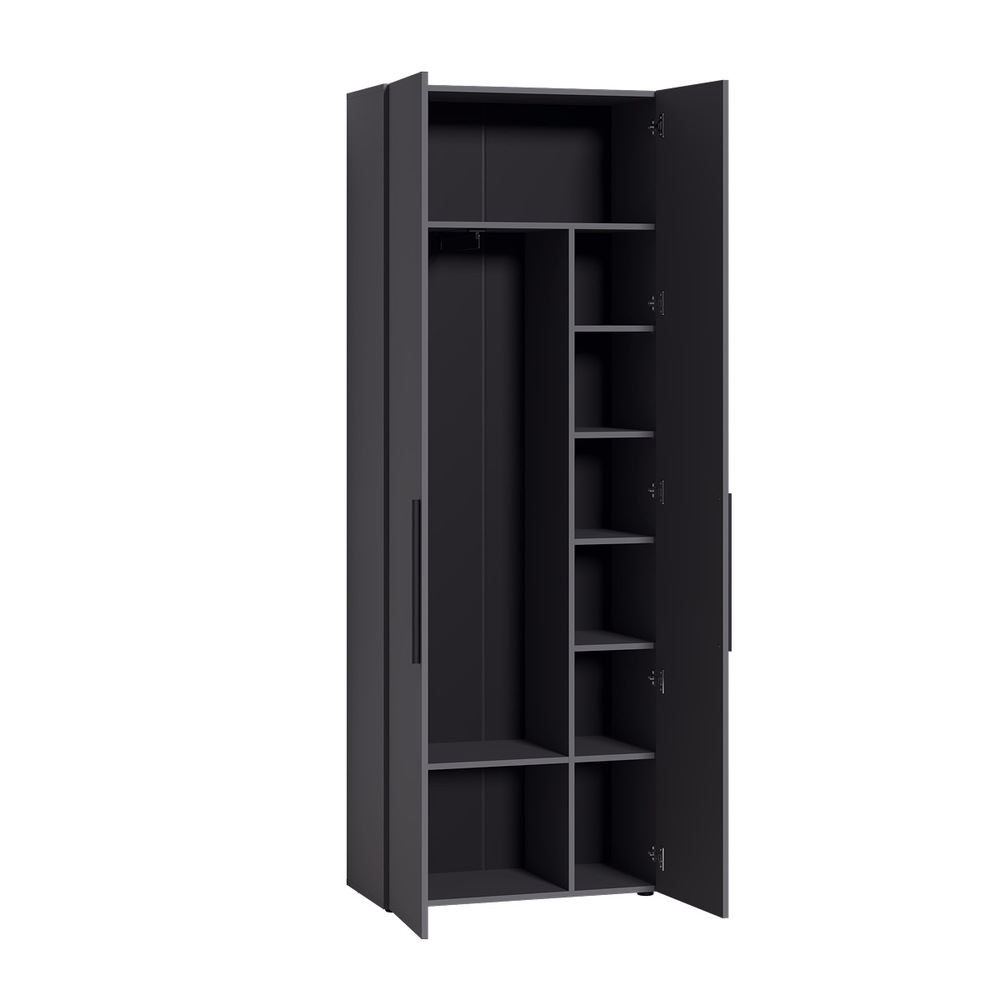 Шкаф для одежды Эйр 13.340, Серый графит Шкаф для одежды Эйр 13.340, Серый графит