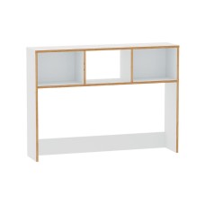 Надстройка на стол Вуди 13.161, Белый премиум, Дуб Золотой