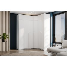 Гардеробная система ШК 5, Белый. Комплект 2